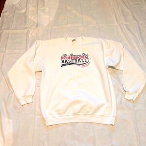 Women's Size Large All American Girls Baseball League Sweatshirt